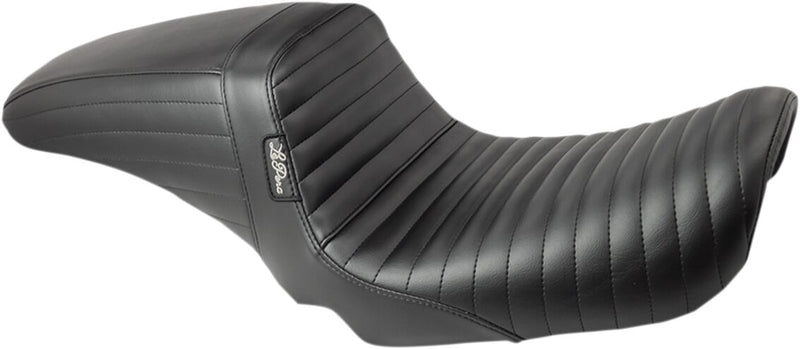 Le Pera Kickflip Seat Black 2-Up Seat BikerTec Vinyl