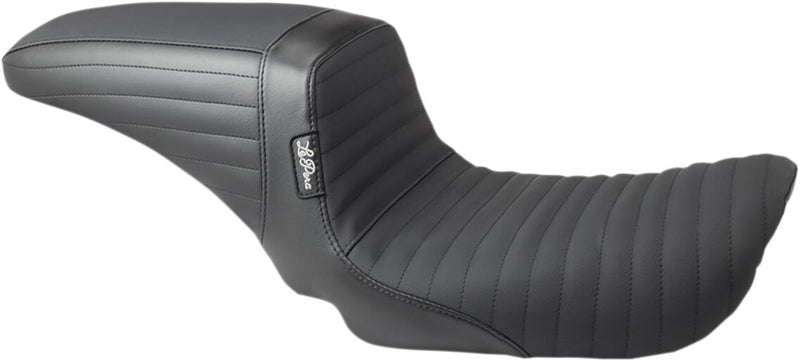 Le Pera Kickflip Seat Black 2-Up Seat BikerTec Vinyl