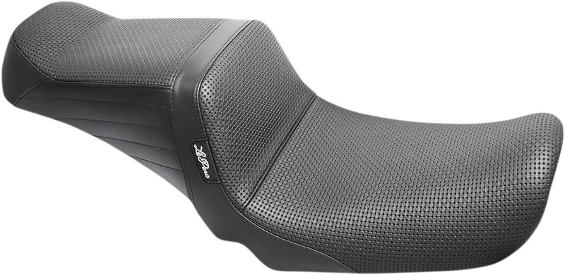 Le Pera Tailwhip Seat Black 2-Up Seat BikerTec #LK-581BW