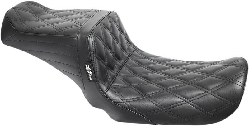 Le Pera Tailwhip Seat Black 2-Up Seat BikerTec