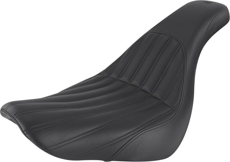 Saddlemen Black Knuckle Profiler Seat for 2018-2026 Harley-Davidson Softail Motorcycles #818-29-047K