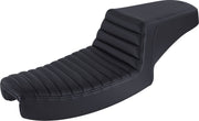Saddlemen Black Tuck N Roll Step Up Seat for 1991-1995 Harley-Davidson Dyna Motorcycles