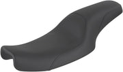 Saddlemen Black Smooth Profiler Seat for 1991-1995 Harley-Davidson Dyna Motorcycles #891-04-047