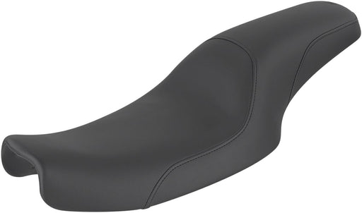 Saddlemen Black Smooth Profiler Seat for 1991-1995 Harley-Davidson Dyna Motorcycles