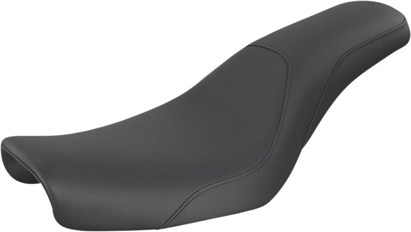 Saddlemen Black Profiler Seat for 1996-2003 Harley-Davidson Dyna Motorcycles #896-04-047