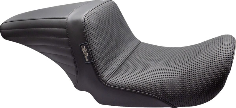 Le Pera Kickflip Up Front Seat Black 2-Up Seat Up-Front Vinyl #LKU-591BW