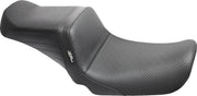 Le Pera Tailwhip Seat Black 2-Up Seat BikerTec #LF-581BW