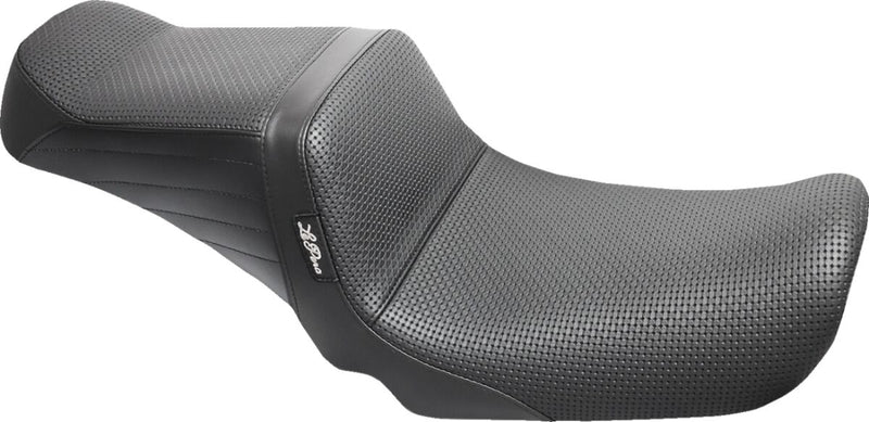 Le Pera Tailwhip Seat Black 2-Up Seat BikerTec #LF-581BW