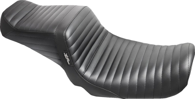 Le Pera Tailwhip Seat Black 2-Up Seat BikerTec #LF-581PT