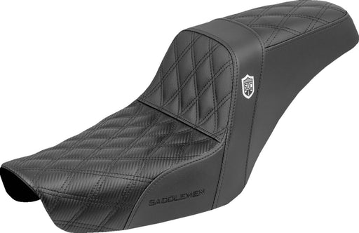 Saddlemen Step-Up Seat for 1996-2003 Harley-Davidson FXD Black 2-Up Seat Saddlehyde™
