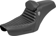 Saddlemen Gripper Step-Up Seats for 1996-2003 Harley-Davidson FXD Black 2-Up Seat