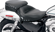 Mustang Seats Wide Studded Solo Seats for 2004-2020 Harley-Davidson Sportster
