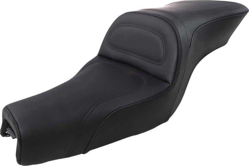 Saddlemen Explorer Seat w/o Driver Backrest for 2004-2018 Harley-Davidson Sportster Motorcycles Black