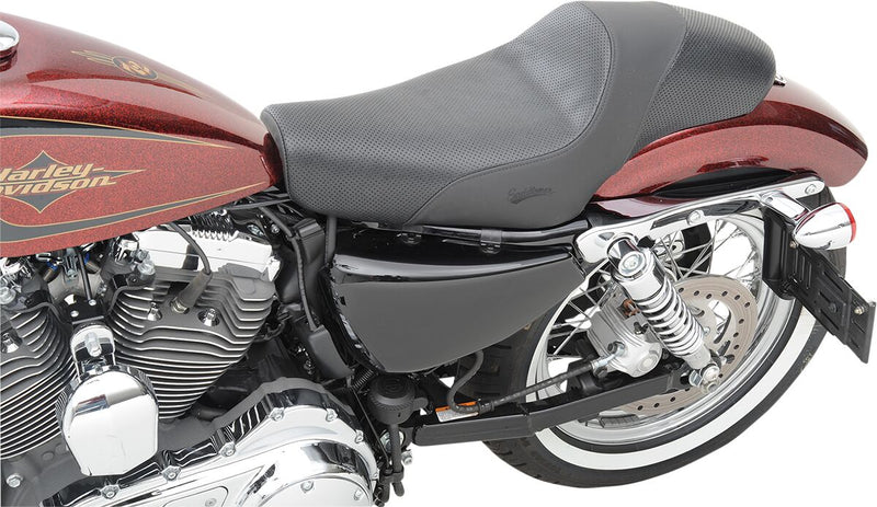 Saddlemen Smooth Americano Cafe Seat for 1979-2003 Harley-Davidson Sportster Motorcycles