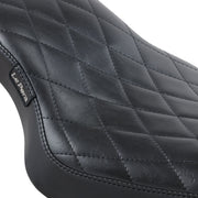 Le Pera Cobra Full-Length Seat Black #LK-076DM
