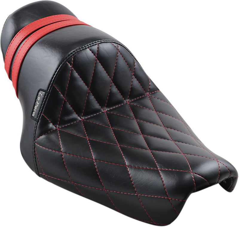 Le Pera Stubs Spoiler Seat Black Red Solo Seat