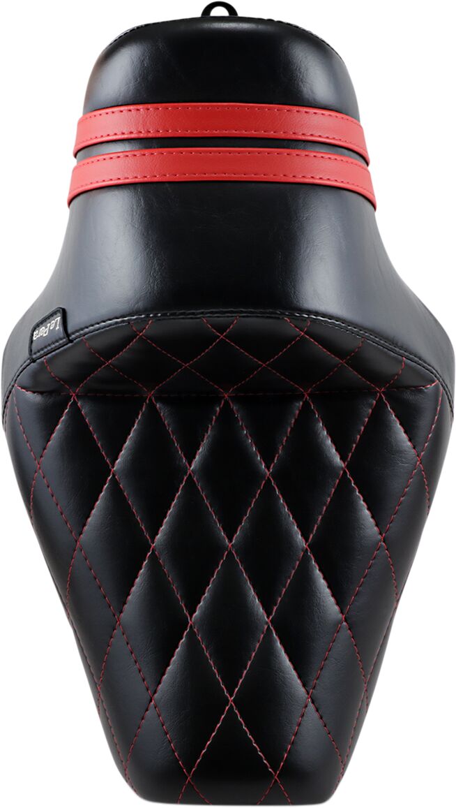 Le Pera Stubs Spoiler Seat Black Red Solo Seat #LK-416DMRED