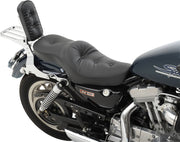 Drag Specialties Double Diamond Low Profile Double Bucket Set for 1982-2003 Harley-Davidson Sportster Motorcycles