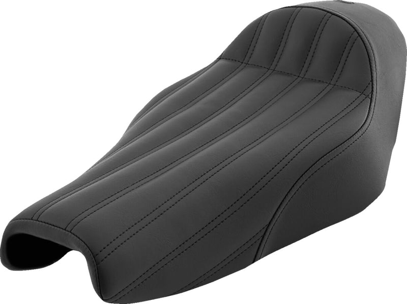 Saddlemen Solo Seat Knuckle Front Saddlehyde/ Saddlegel in Black For 2004-2020 Harley-Davidson Sportster Tank) Models #807-11-0023