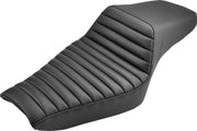 Saddlemen Tuck & Roll Step-Up Seat for use with 4.5 Gallon Tank for 2004-2018 Harley-Davidson Sportster Motorcycles Black Fitment Harley-Davidson #807-03-171