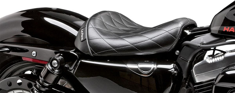 Le Pera Bare Bones Solo Seat Black Vinyl
