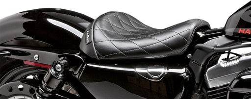 Le Pera Bare Bones Solo Seat Black Vinyl