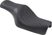 Drag Specialties Seats Caballero 2-Up Vinyl Seat Black 2-Up Seat