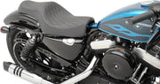 Drag Specialties Seats Caballero 2-Up Vinyl Seat Black 2-Up Seat Each