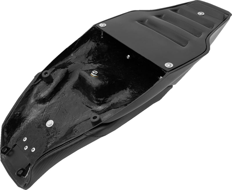Saddlemen Black Eliminator Tail Section and Carbon Fibre Seat Kit for 2004-2022 Harley-Davidson Sportster Motorcycles