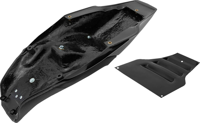 Saddlemen Black Eliminator Tail Section and Carbon Fibre Seat Kit for 2004-2022 Harley-Davidson Sportster Motorcycles