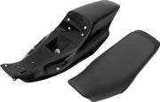Saddlemen Black Eliminator Tail Section and Carbon Fibre Seat Kit for 2004-2022 Harley-Davidson Sportster Motorcycles #Z4282