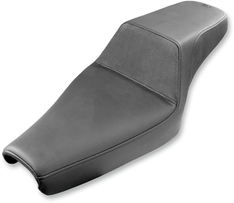 Saddlemen Black Step-Up Gripper Seat for 2004-2022 Harley-Davidson Sportster Motorcycles #807-11-174