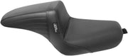 Le Pera Kickflip Seat Black 2-Up Seat BikerTec Vinyl #LK-596BW