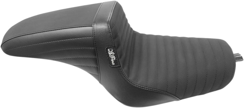 Le Pera Kickflip Seat Black 2-Up Seat BikerTec Vinyl #LK-596PTGP