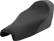 Saddlemen Black Renegade Plain Solo Seat for 2004-2022 Harley-Davidson Sportster Motorcycles