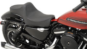Drag Specialties Black Predator III Smooth Vinyl Seat for 2004-2017 Harley-Davidson Sportster Motorcycles