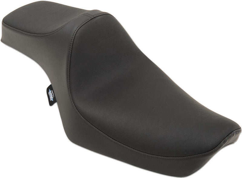 Drag Specialties Black Predator III Smooth Vinyl Seat for 1982-2003 Harley-Davidson Sportster Motorcycles