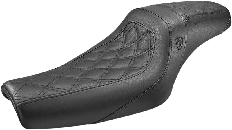 Saddlemen X Lutzka Pro Series Seat for 2004-2022 Harley-Davidson Sportster Motorcycles Black #GL80711DB