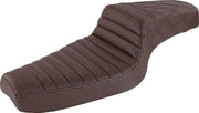Saddlemen Brown Rear Lattice Stitch Tuck N Roll Seat for 1979-2003 Harley-Davidson Sportster Motorcycles Brown Fitment Harley-Davidson #879-03-176BR