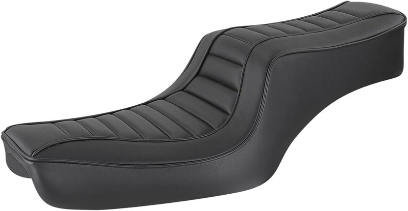 Saddlemen Pleated Gel Hog Killers Seat for 2004-2022 Harley-Davidson Sportster Motorcycles Black #HK14-007