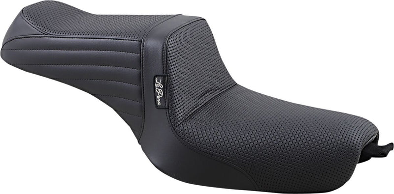 Le Pera Tailwhip Seat Black 2-Up Seat BikerTec #LK-586BW