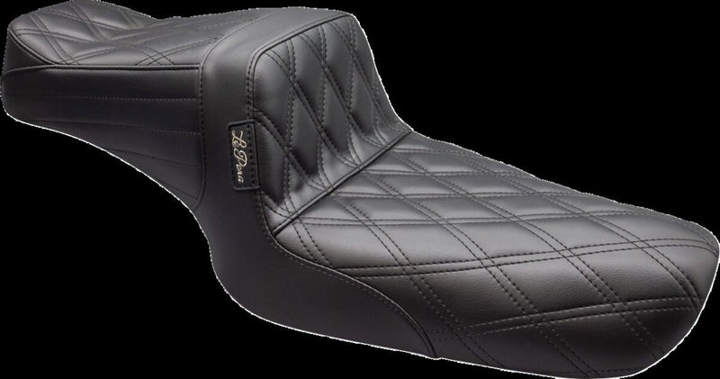 Le Pera Tailwhip Seat Black 2-Up Seat BikerTec #L-586DD