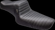 Le Pera Tailwhip Seat Black 2-Up Seat BikerTec