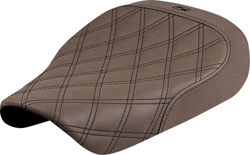 Saddlemen Solo Seat for 2021-2026 Harley-Davidson RH 1250 S ABS Brown Saddlehyde™