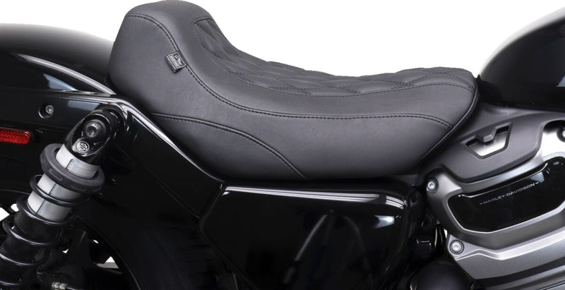 Mustang Tripper™ Solo Seat for 2022-2026 Harley-Davidson RH 975 Black Vinyl #83100