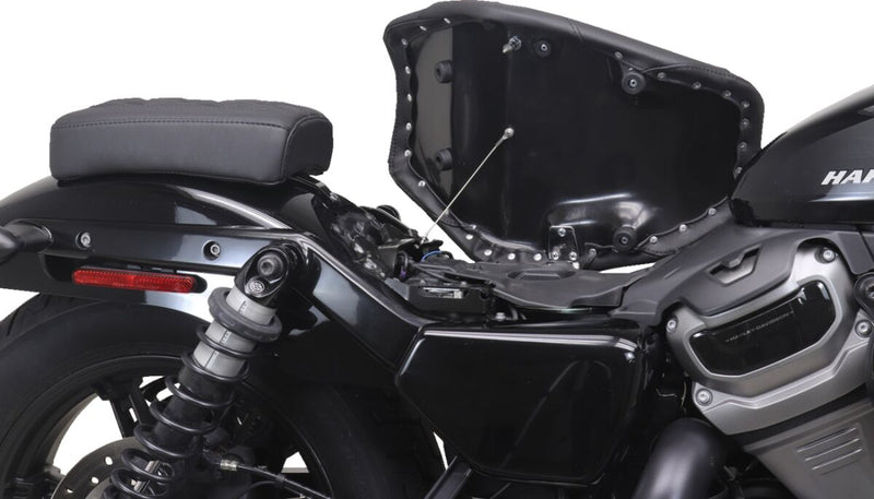 Mustang Tripper™ Solo Seat for 2022-2026 Harley-Davidson RH 975 Black Vinyl Each