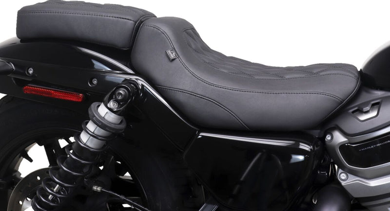 Mustang Tripper™ Passenger Seat for 2022-2026 Harley-Davidson RH 975 Black Vinyl Each