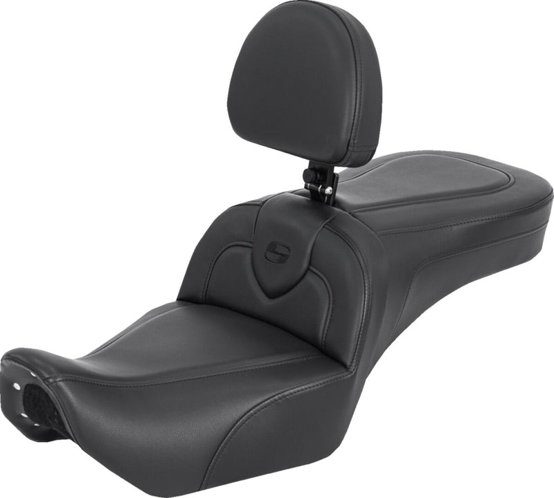 Saddlemen RoadSofa™ Seat for 2022-2026 Harley-Davidson RH 975 Black One-Piece Saddlehyde™