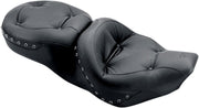 Mustang One-Piece 2-Up Ultra Touring Seat Black 2-Up Seat #75466