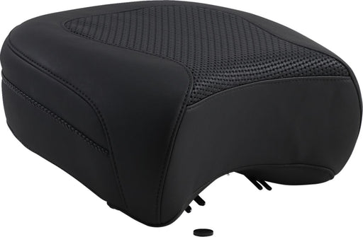 Mustang Textured Police Air Ride Seat Black Solo Seat